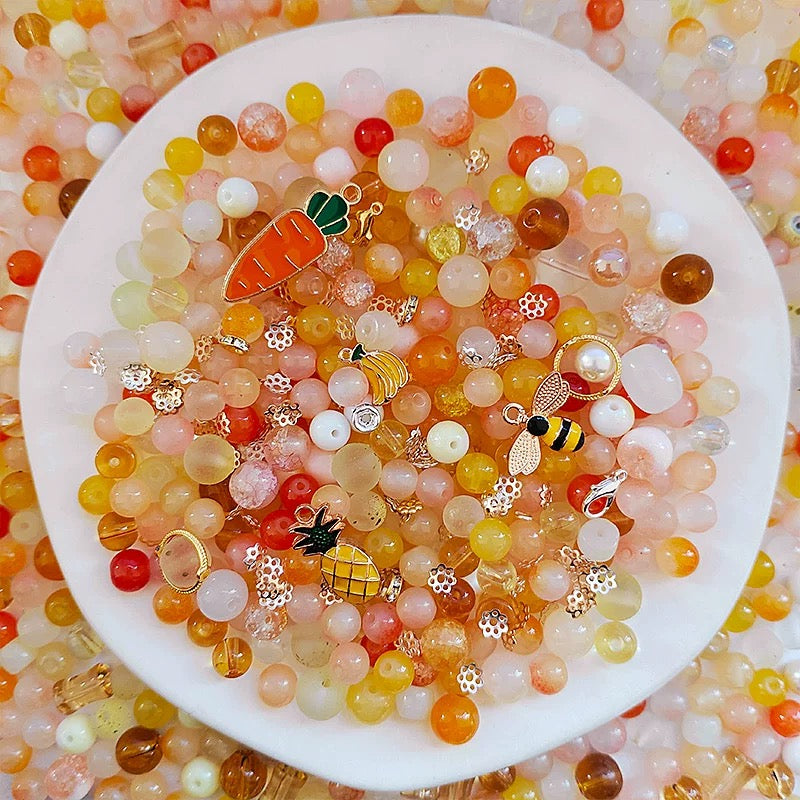 「Glass Beads」 Lucky bags(1 charm 1 more bag!!!)
