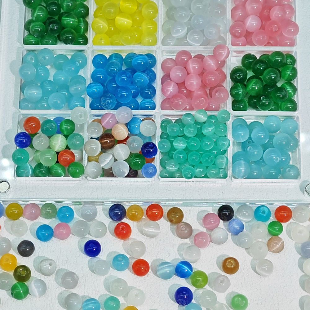 「Cat Eyes Glass Beads 」Lucky Bags(1 charm 1 more bag!!!)