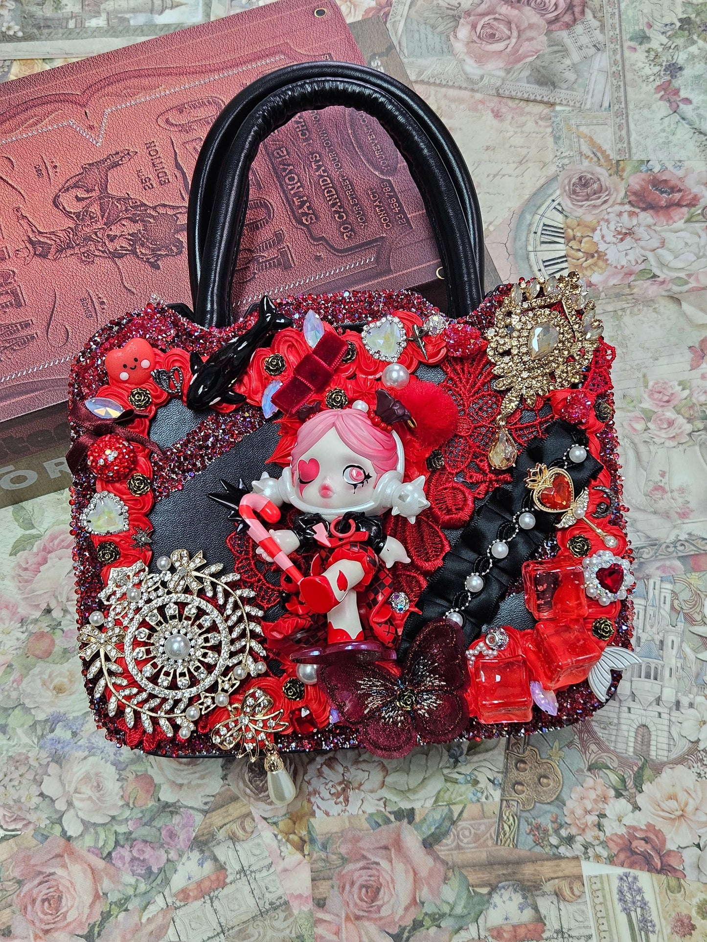 Skull Panda Series—「Luxury Doll Handbag」