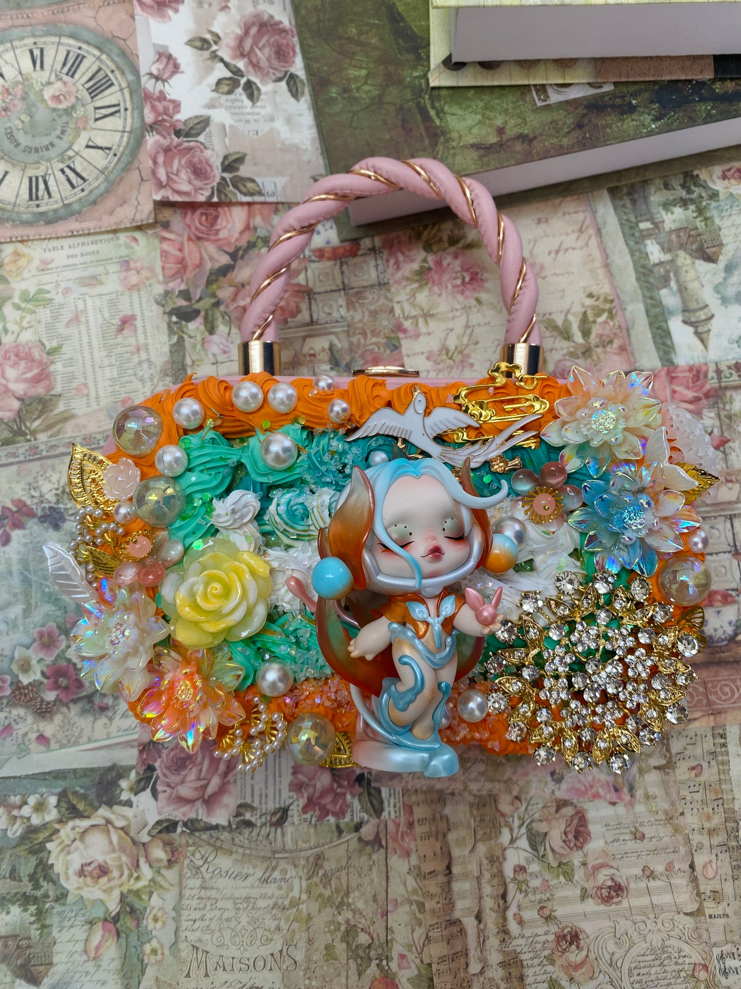 Skull Panda Series—「Luxury Doll Handbag」