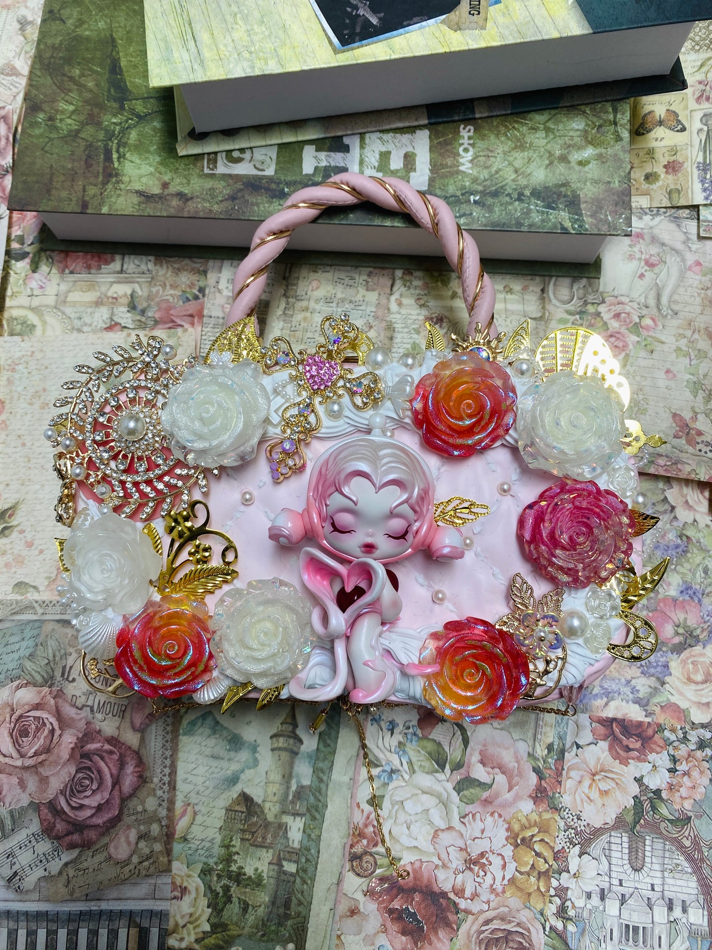 Skull Panda Series—「Luxury Doll Handbag」