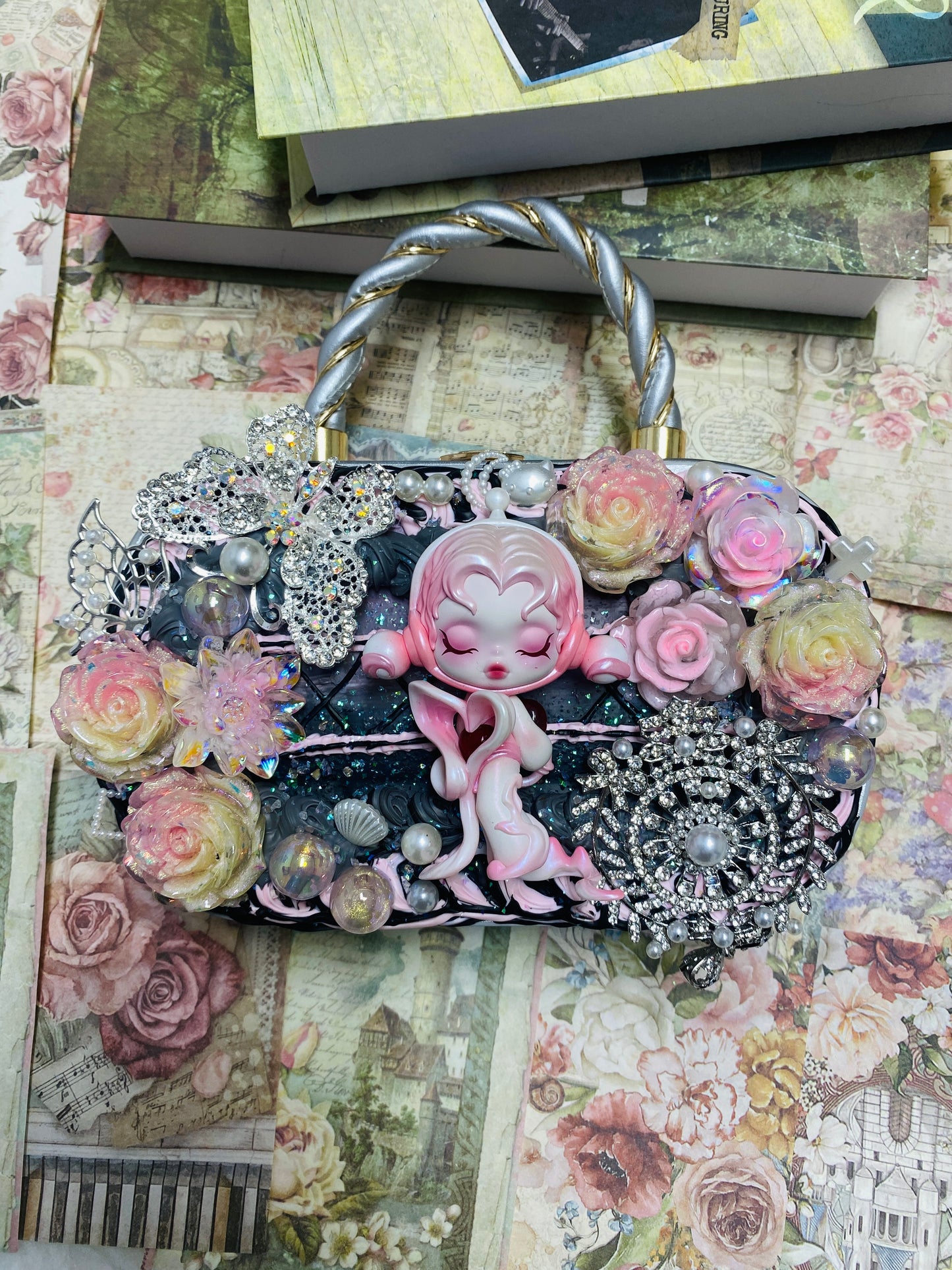 Skull Panda Series—「Luxury Doll Handbag」