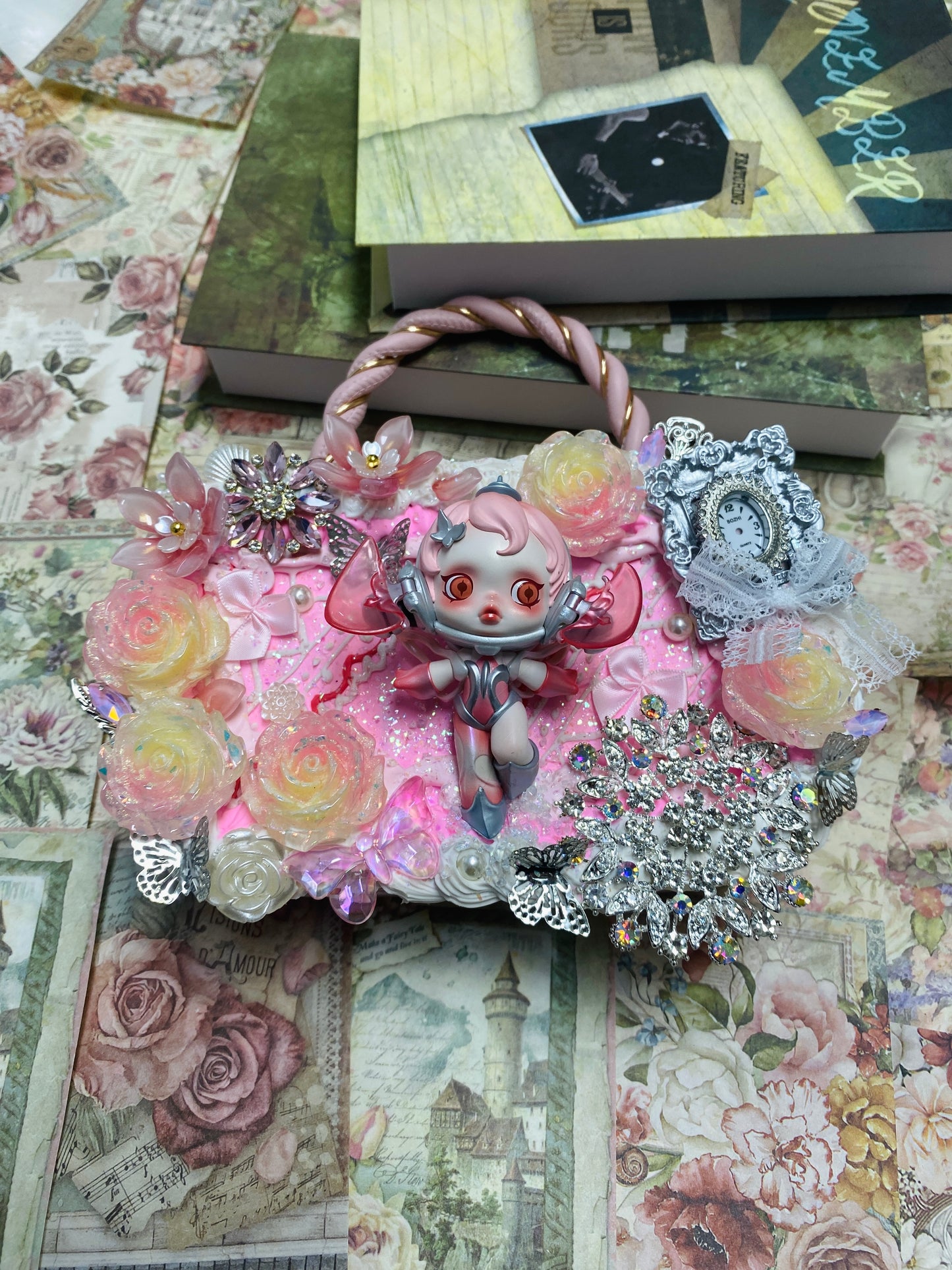 Skull Panda Series—「Luxury Doll Handbag」
