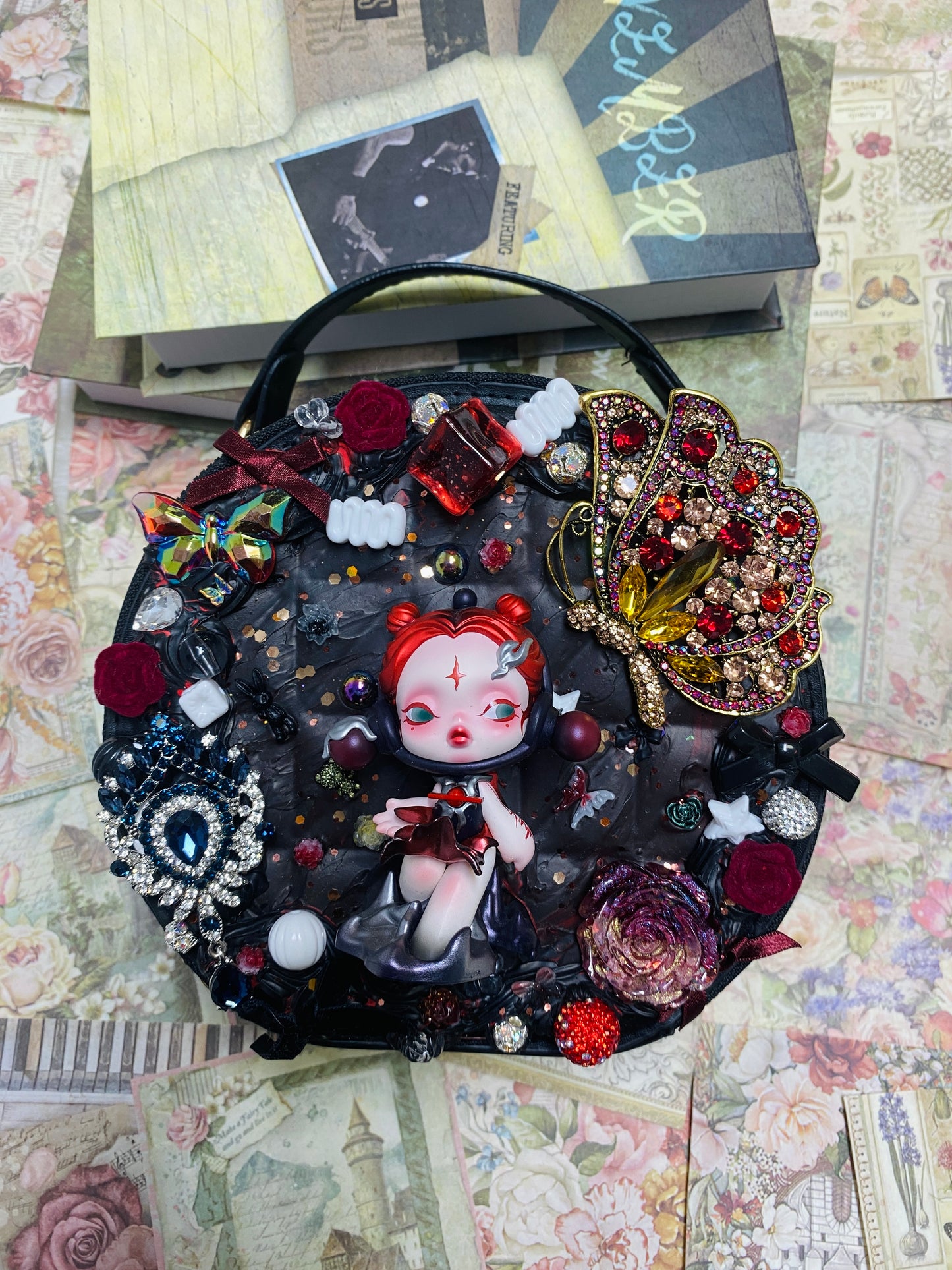 Skull Panda Series—「Luxury Doll Handbag」