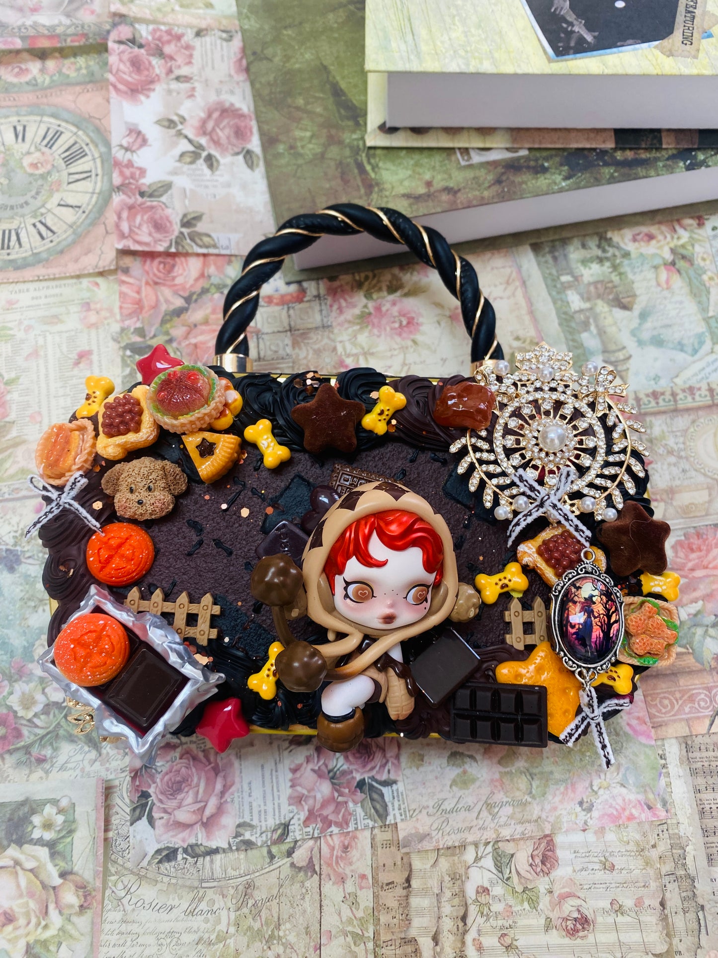 Skull Panda Series—「Luxury Doll Handbag」