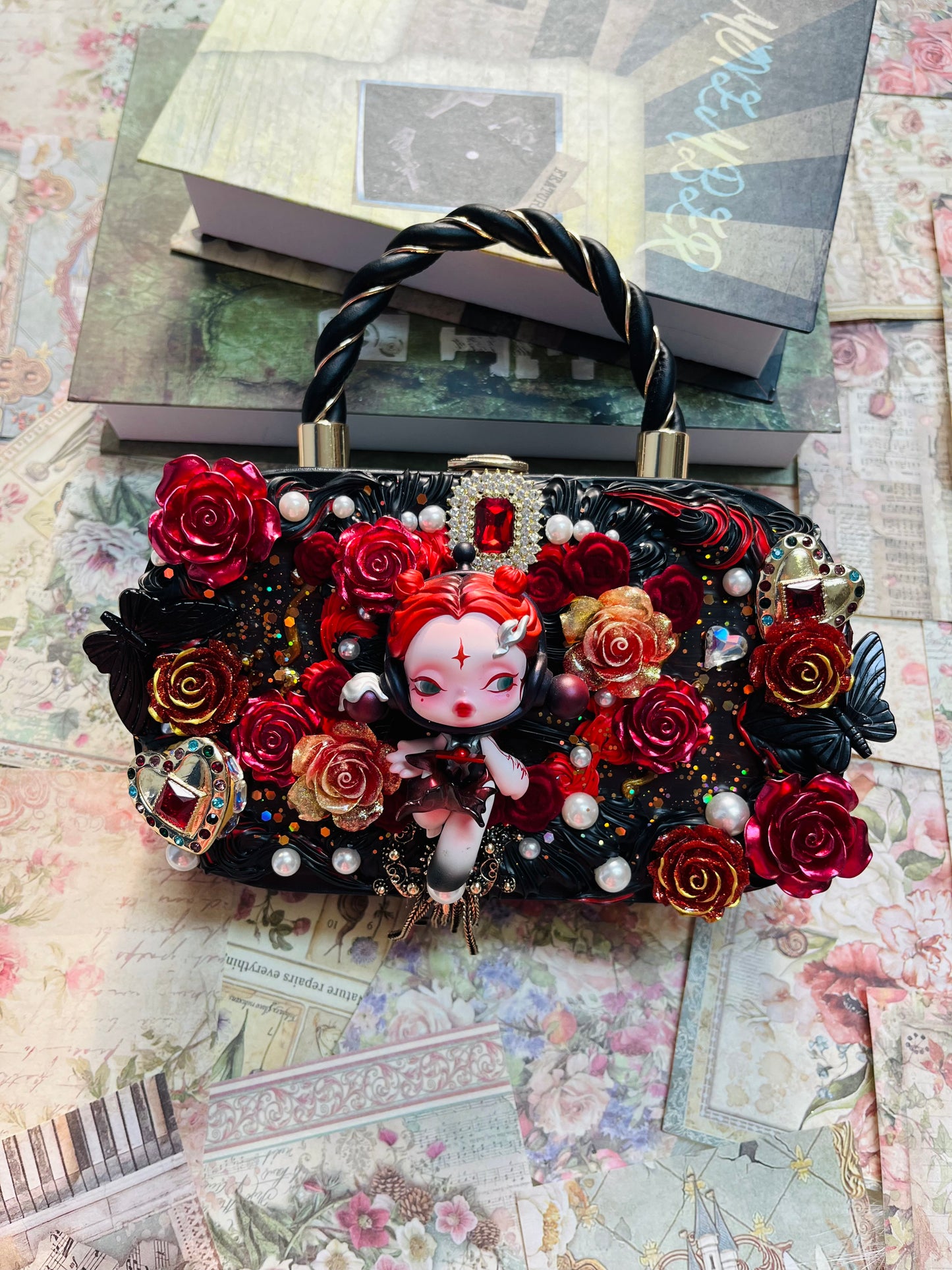 Skull Panda Series—「Luxury Doll Handbag」