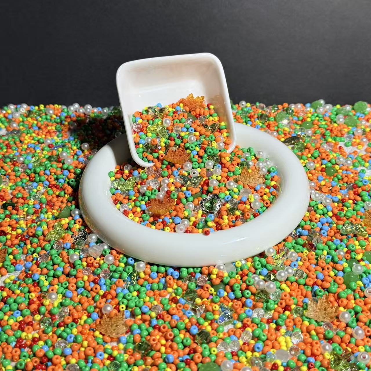 Star DIY Buy 2 Get 1 Free Beads Mix-- Shovel in Live