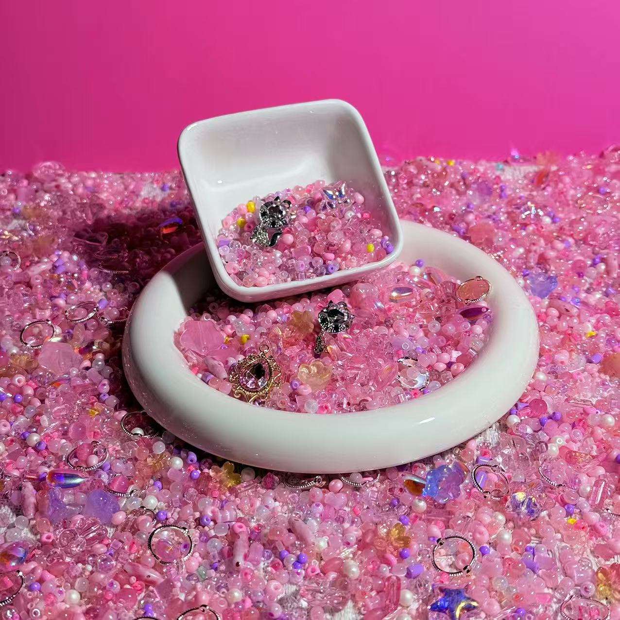 Star DIY Buy2 Get 1 Free Beads Mix-- Shovel in Live