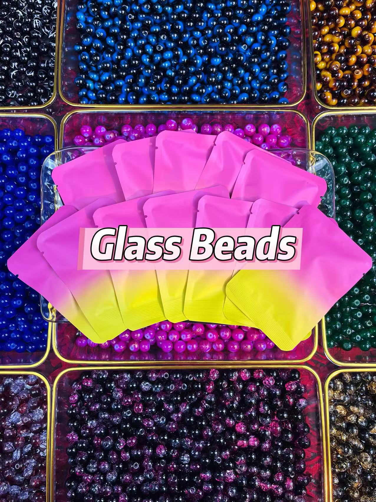 Star DIY Glass Beads for Bracelets【Triple Sale！！！】