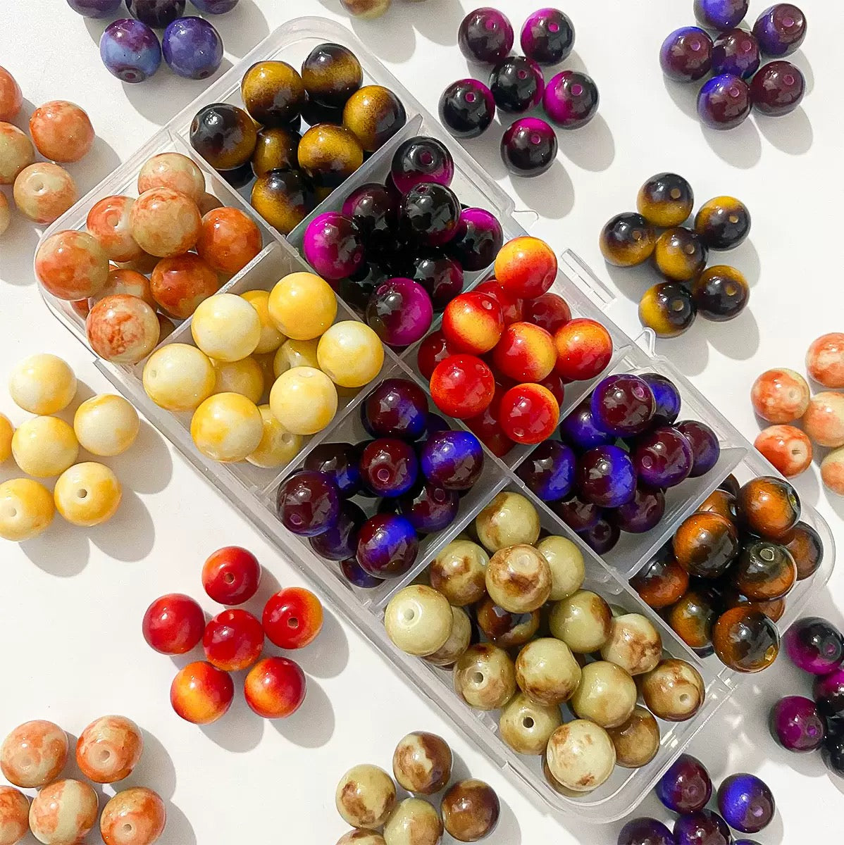 Star DIY Tiger-Eyes Beads(High Quality One)