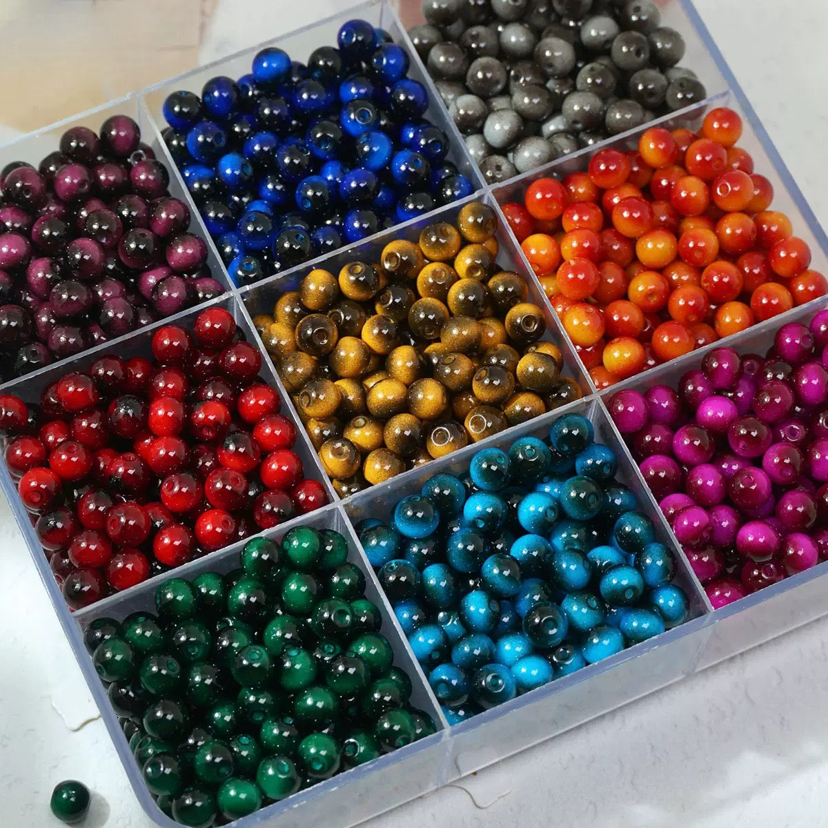 Star DIY Tiger-Eyes Beads(High Quality One)