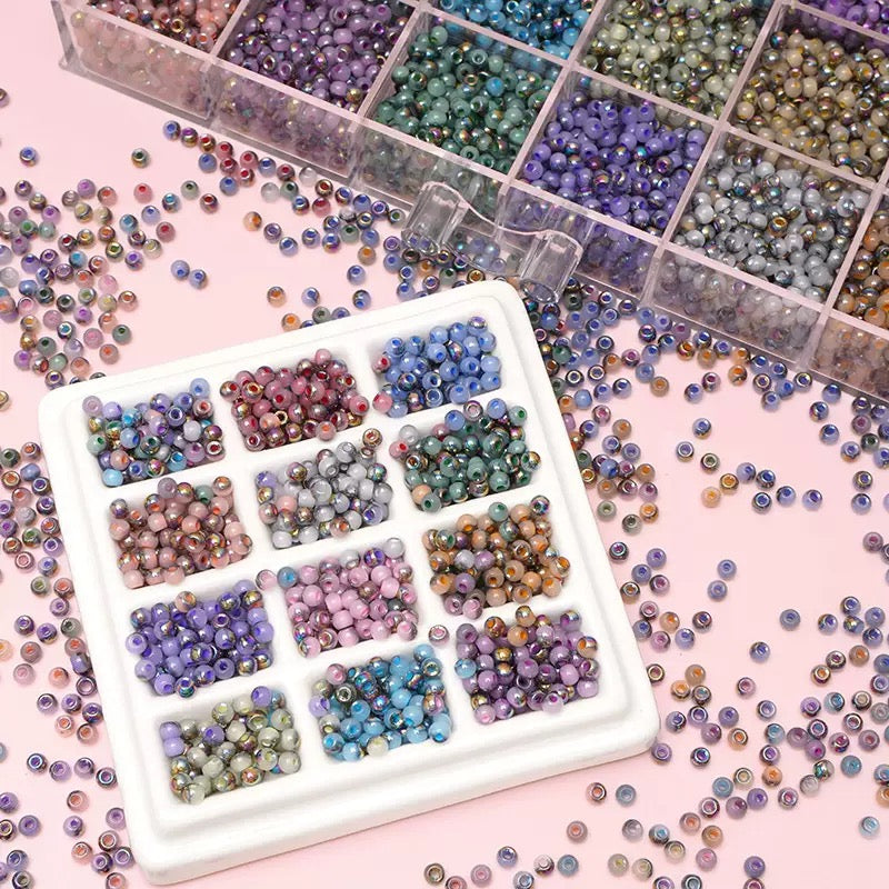 Star DIY Multi-Color Seed Beads