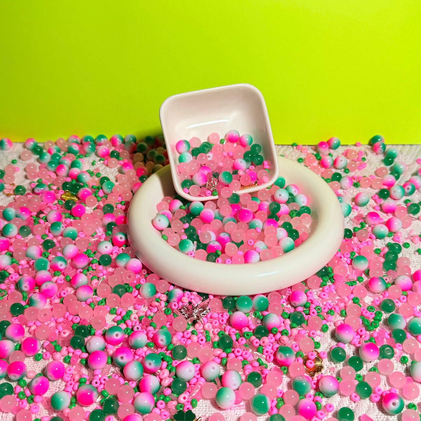 Star DIY Buy 2 Get 1 Free Beads Mix-- Shovel in Live