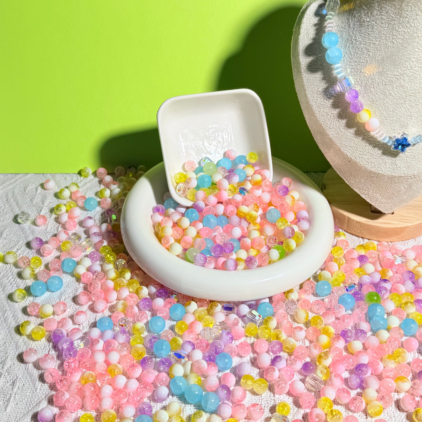 Star DIY Buy 2 Get 1 Free Beads Mix-- Shovel in Live